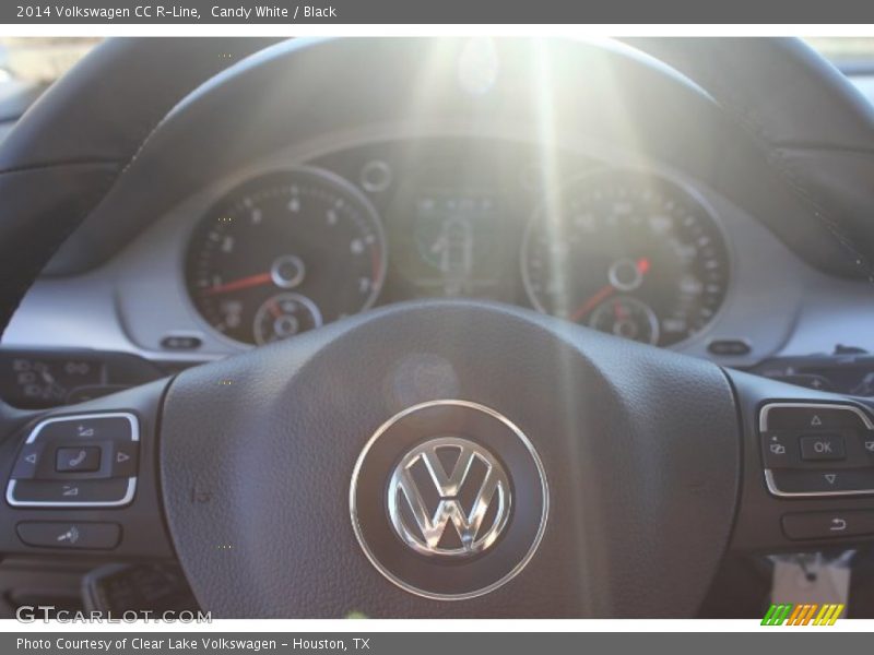 Candy White / Black 2014 Volkswagen CC R-Line