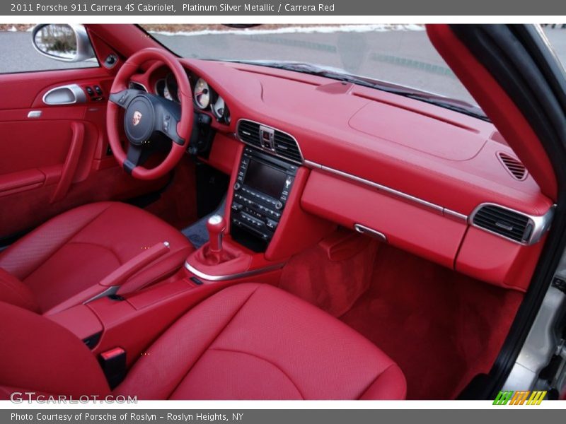 Dashboard of 2011 911 Carrera 4S Cabriolet