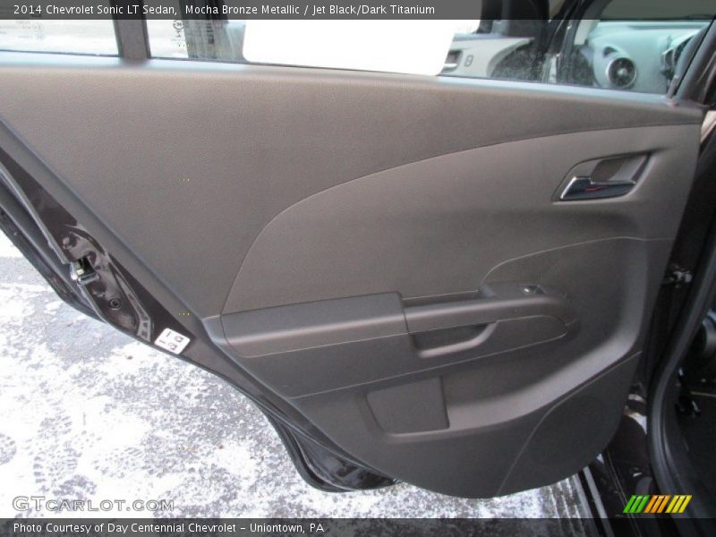 Mocha Bronze Metallic / Jet Black/Dark Titanium 2014 Chevrolet Sonic LT Sedan