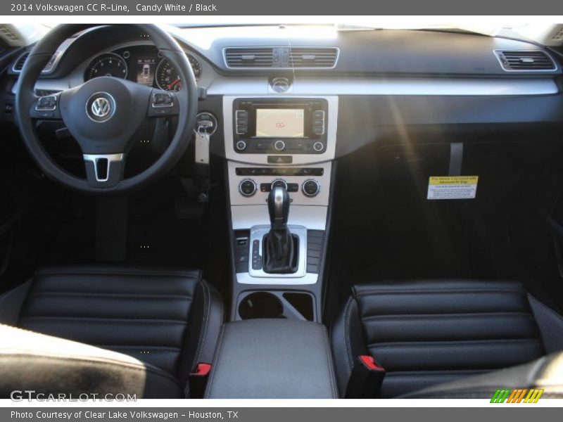 Candy White / Black 2014 Volkswagen CC R-Line