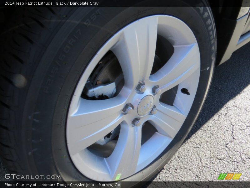 Black / Dark Slate Gray 2014 Jeep Patriot Latitude