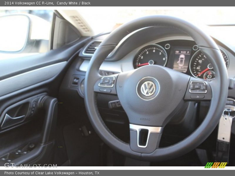 Candy White / Black 2014 Volkswagen CC R-Line