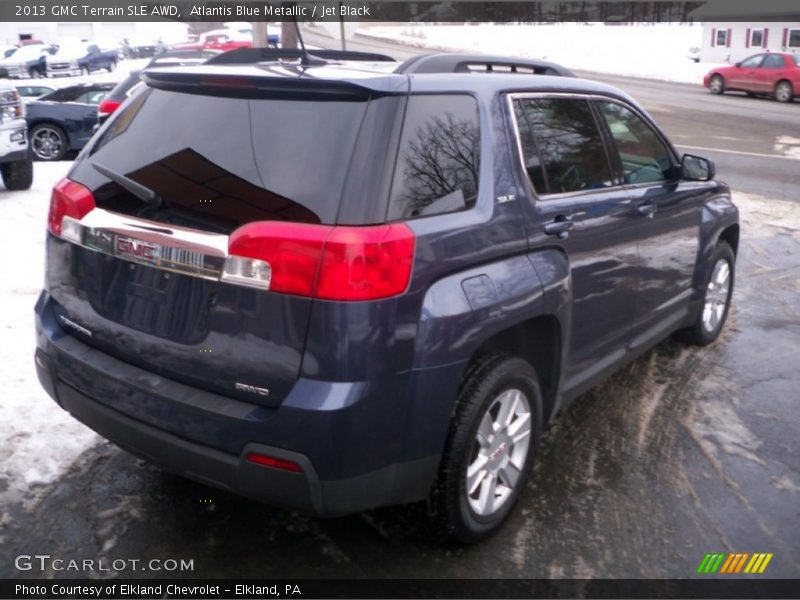 Atlantis Blue Metallic / Jet Black 2013 GMC Terrain SLE AWD