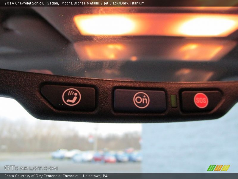 Mocha Bronze Metallic / Jet Black/Dark Titanium 2014 Chevrolet Sonic LT Sedan