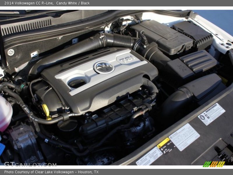 Candy White / Black 2014 Volkswagen CC R-Line