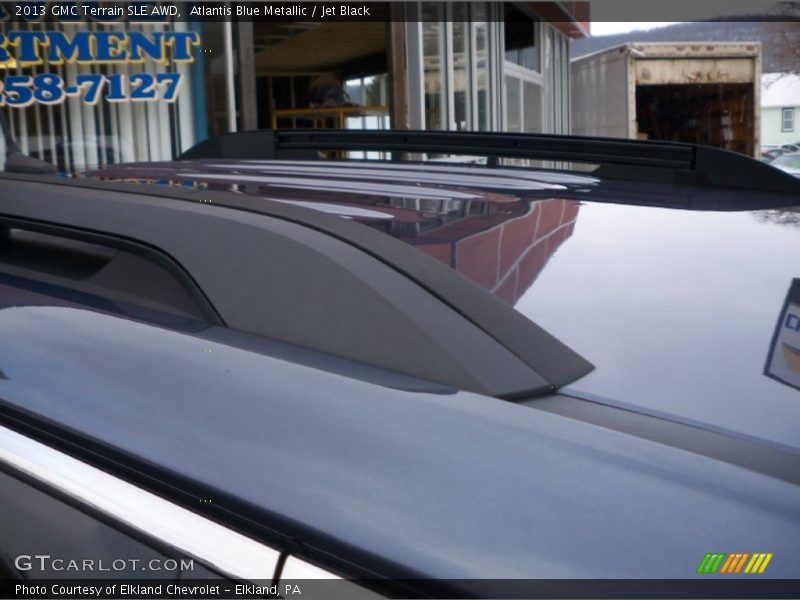 Atlantis Blue Metallic / Jet Black 2013 GMC Terrain SLE AWD