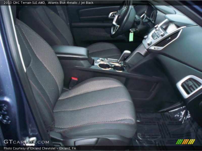 Atlantis Blue Metallic / Jet Black 2013 GMC Terrain SLE AWD