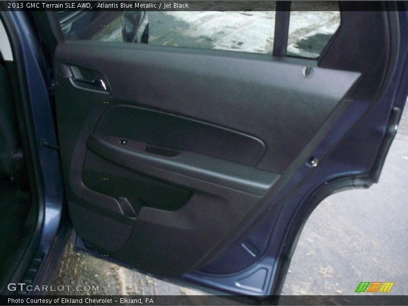 Atlantis Blue Metallic / Jet Black 2013 GMC Terrain SLE AWD