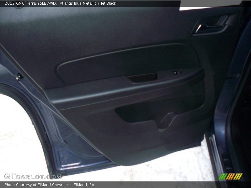 Atlantis Blue Metallic / Jet Black 2013 GMC Terrain SLE AWD