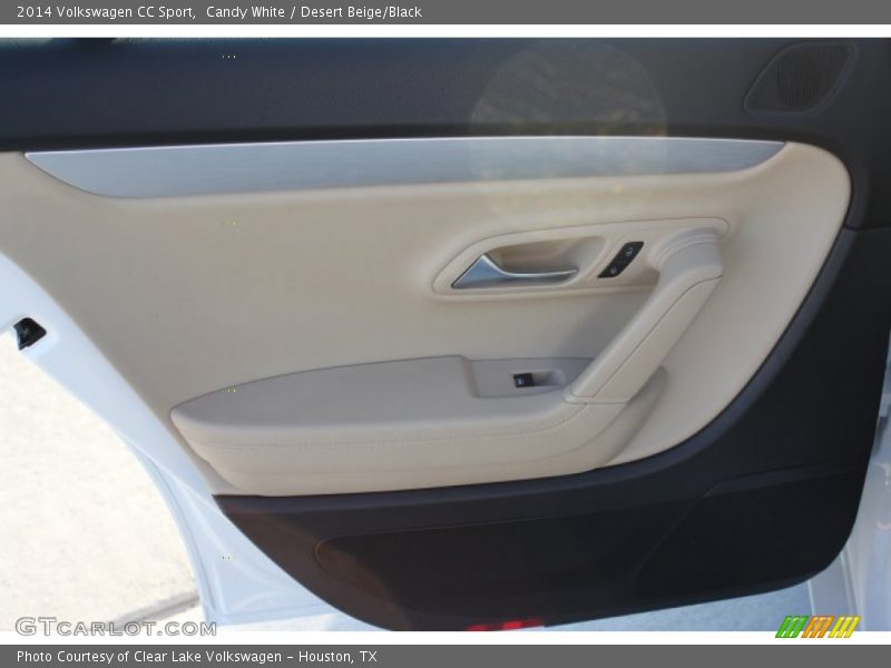 Candy White / Desert Beige/Black 2014 Volkswagen CC Sport