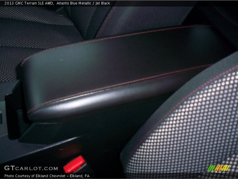 Atlantis Blue Metallic / Jet Black 2013 GMC Terrain SLE AWD