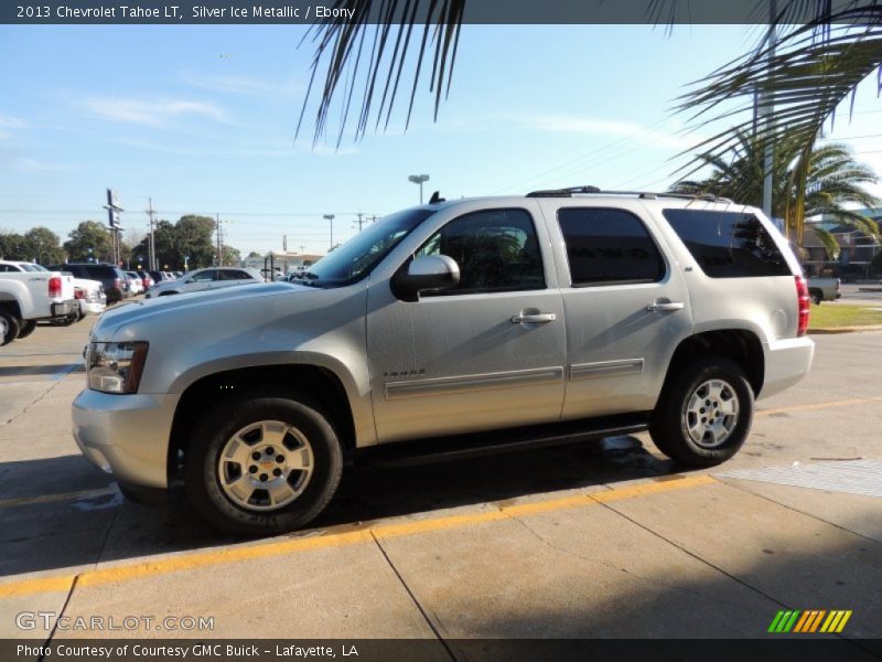 Silver Ice Metallic / Ebony 2013 Chevrolet Tahoe LT