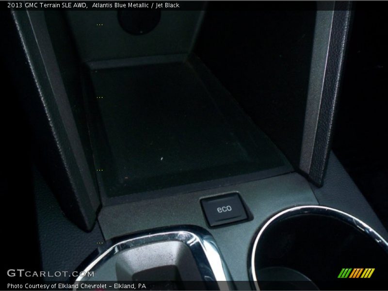 Atlantis Blue Metallic / Jet Black 2013 GMC Terrain SLE AWD