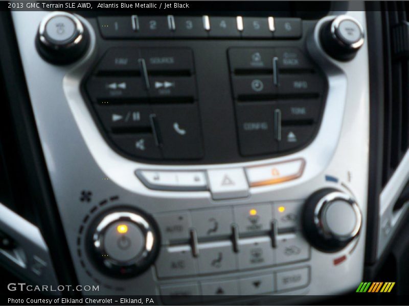 Atlantis Blue Metallic / Jet Black 2013 GMC Terrain SLE AWD