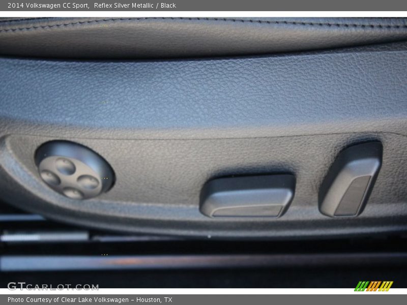 Reflex Silver Metallic / Black 2014 Volkswagen CC Sport