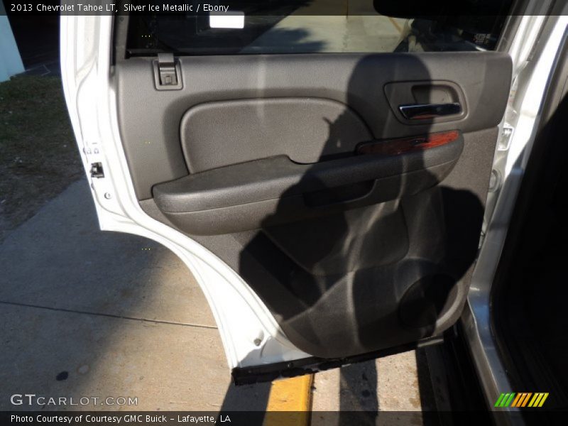 Silver Ice Metallic / Ebony 2013 Chevrolet Tahoe LT