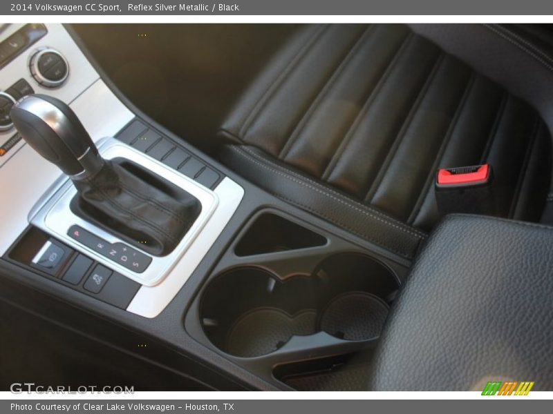 Reflex Silver Metallic / Black 2014 Volkswagen CC Sport