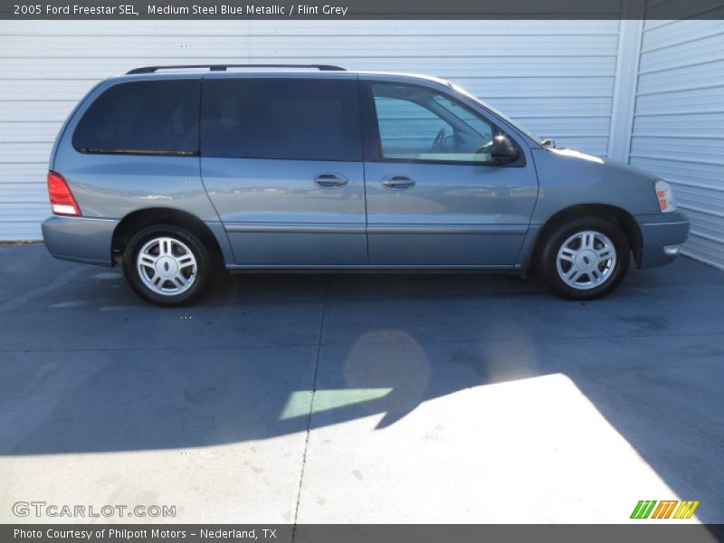 Medium Steel Blue Metallic / Flint Grey 2005 Ford Freestar SEL