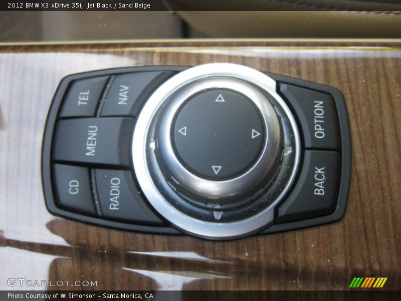 Jet Black / Sand Beige 2012 BMW X3 xDrive 35i