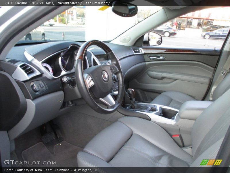 Radiant Silver / Titanium/Ebony 2010 Cadillac SRX 4 V6 AWD