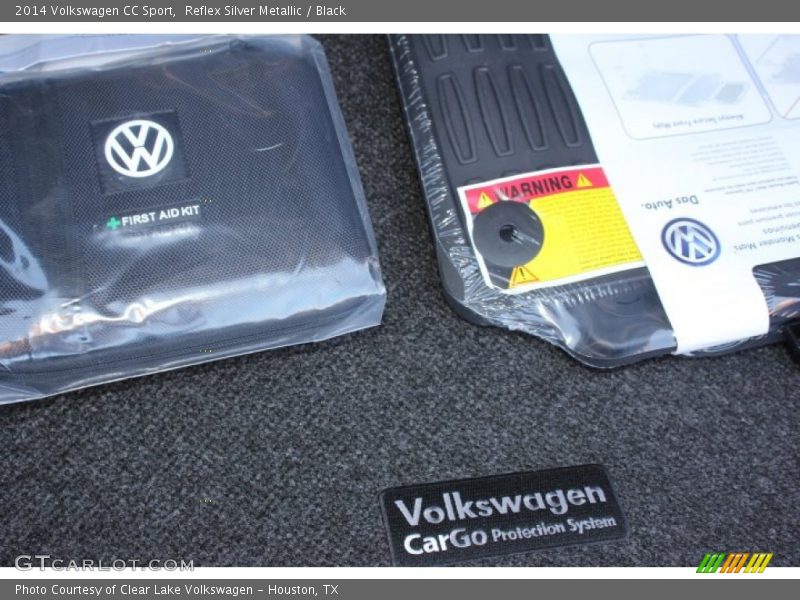 Reflex Silver Metallic / Black 2014 Volkswagen CC Sport