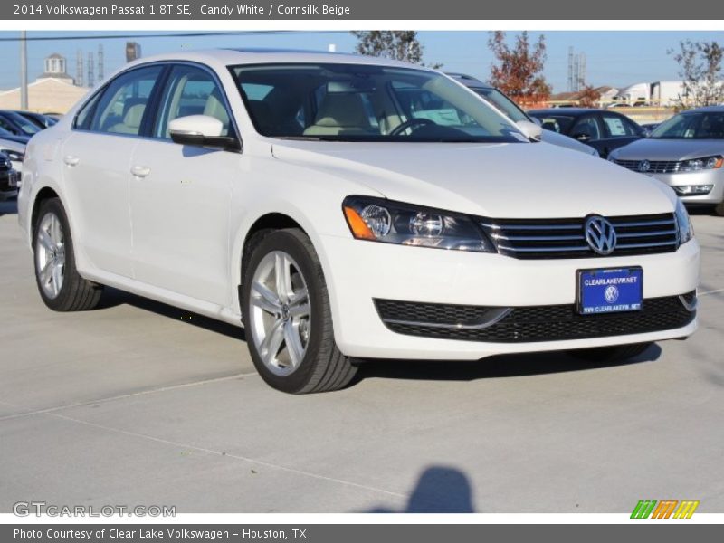 Candy White / Cornsilk Beige 2014 Volkswagen Passat 1.8T SE