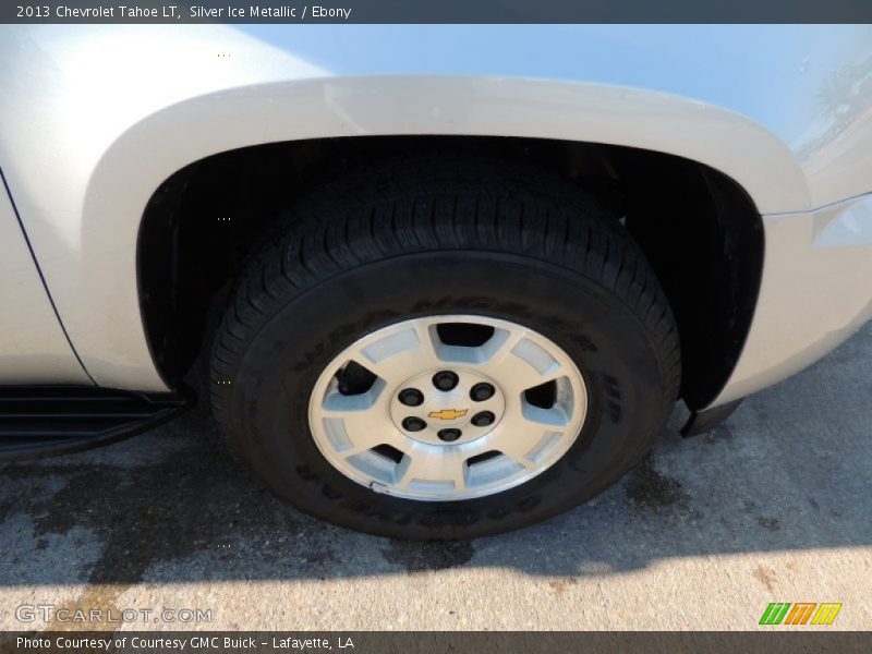 Silver Ice Metallic / Ebony 2013 Chevrolet Tahoe LT