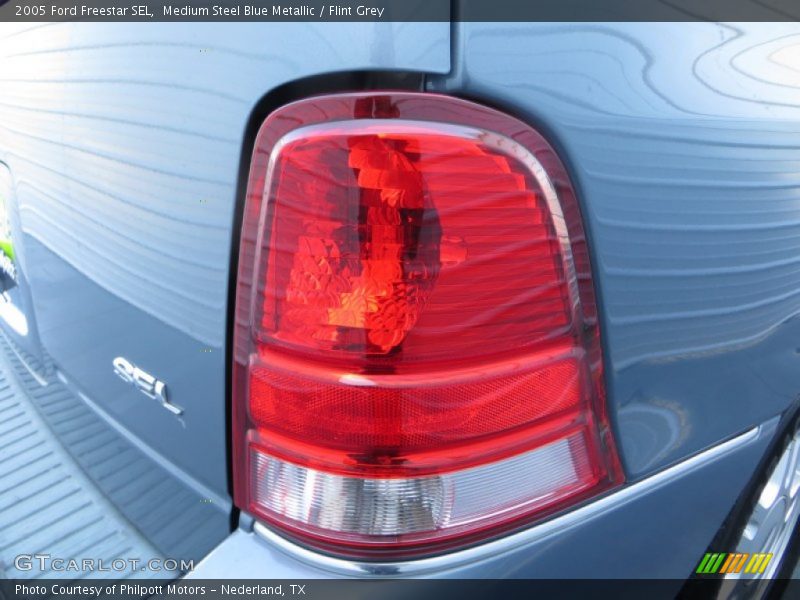 Medium Steel Blue Metallic / Flint Grey 2005 Ford Freestar SEL