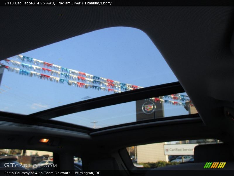 Radiant Silver / Titanium/Ebony 2010 Cadillac SRX 4 V6 AWD