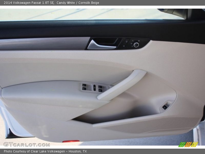 Candy White / Cornsilk Beige 2014 Volkswagen Passat 1.8T SE