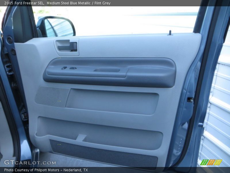 Medium Steel Blue Metallic / Flint Grey 2005 Ford Freestar SEL