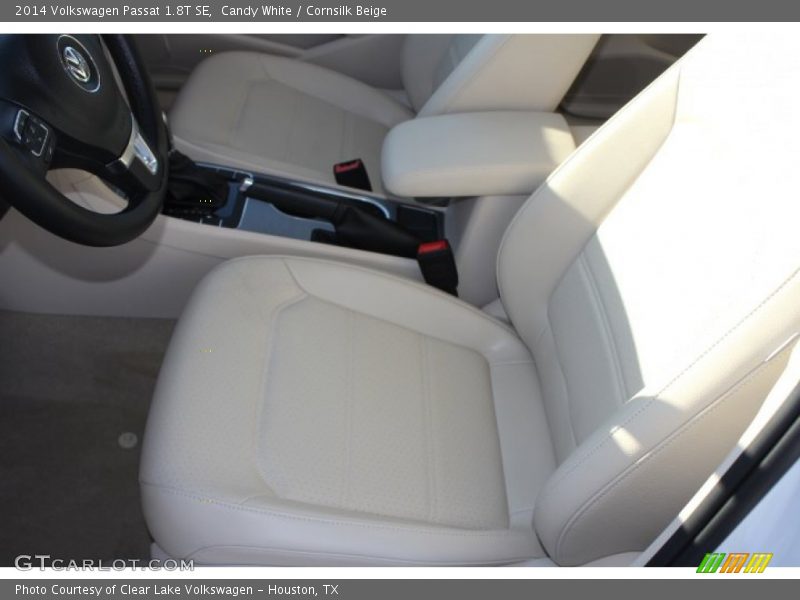 Candy White / Cornsilk Beige 2014 Volkswagen Passat 1.8T SE