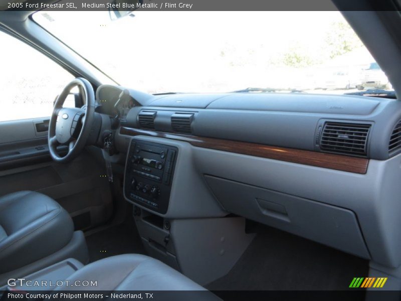 Medium Steel Blue Metallic / Flint Grey 2005 Ford Freestar SEL