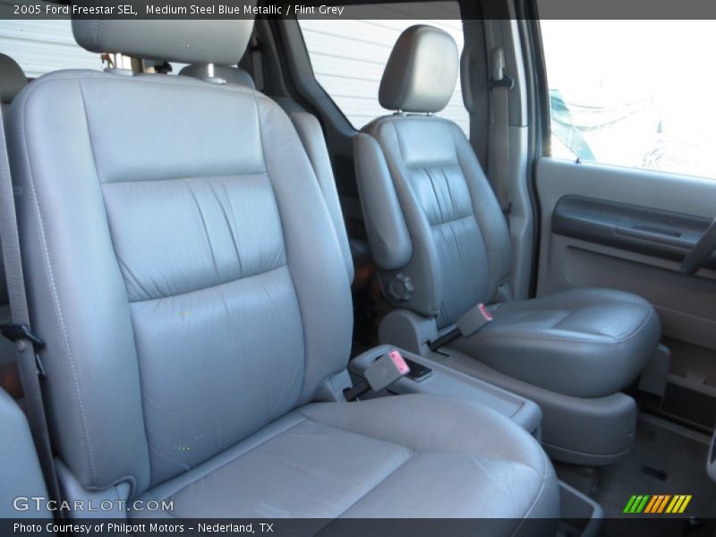 Medium Steel Blue Metallic / Flint Grey 2005 Ford Freestar SEL