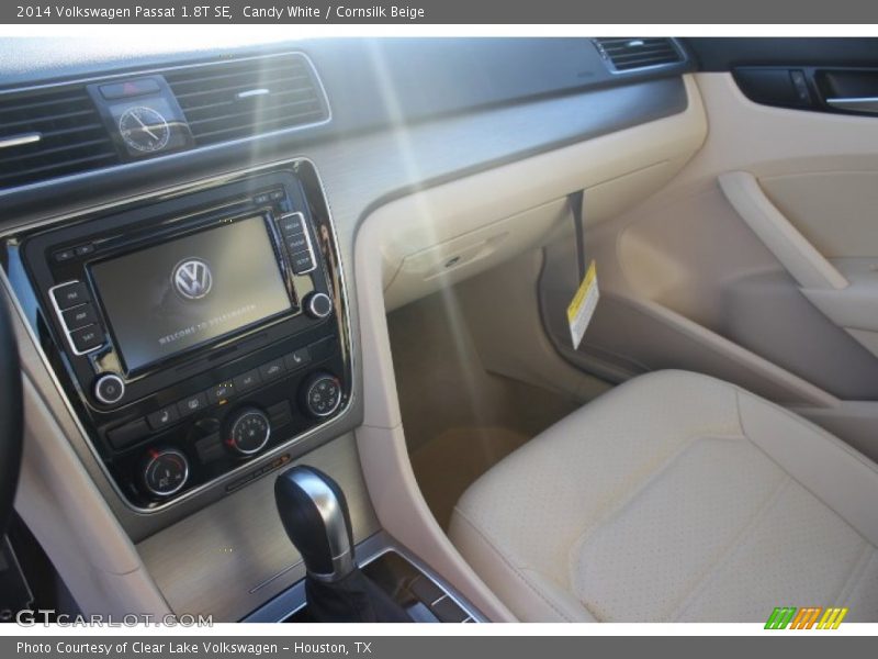 Candy White / Cornsilk Beige 2014 Volkswagen Passat 1.8T SE