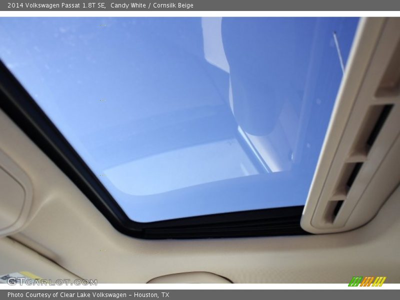 Candy White / Cornsilk Beige 2014 Volkswagen Passat 1.8T SE