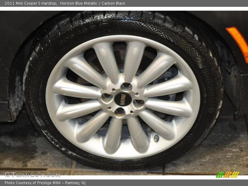 Horizon Blue Metallic / Carbon Black 2011 Mini Cooper S Hardtop