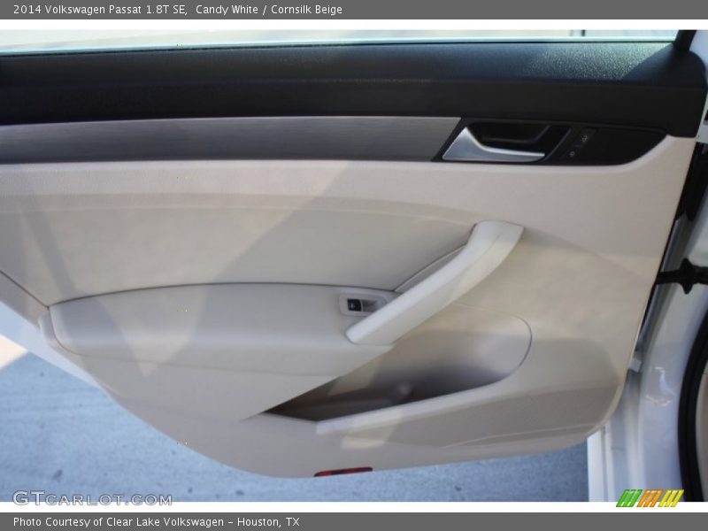 Candy White / Cornsilk Beige 2014 Volkswagen Passat 1.8T SE
