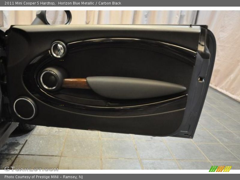 Horizon Blue Metallic / Carbon Black 2011 Mini Cooper S Hardtop