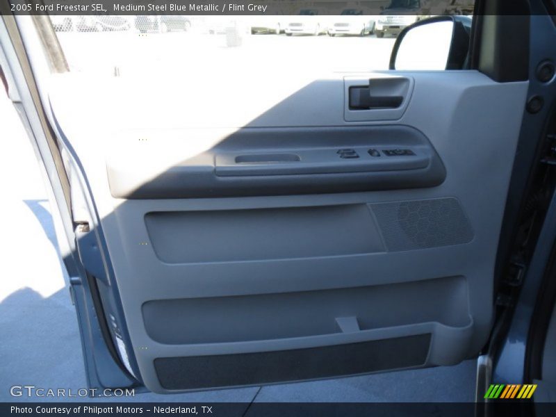 Medium Steel Blue Metallic / Flint Grey 2005 Ford Freestar SEL