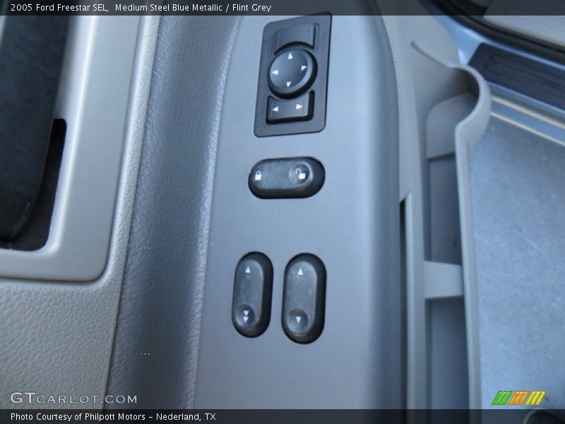 Medium Steel Blue Metallic / Flint Grey 2005 Ford Freestar SEL