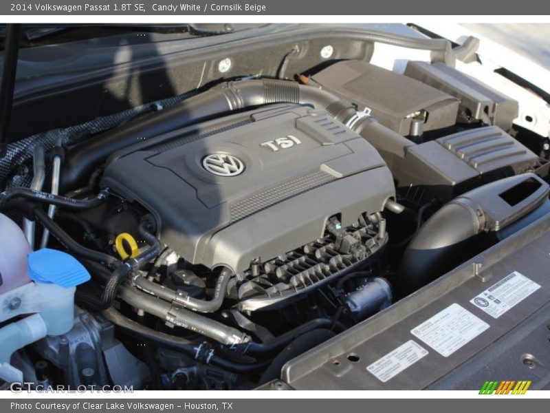 Candy White / Cornsilk Beige 2014 Volkswagen Passat 1.8T SE