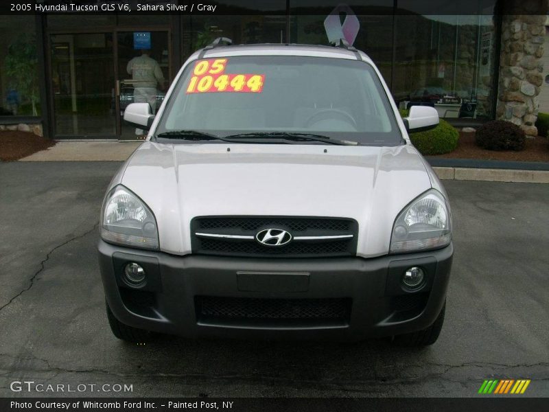 Sahara Silver / Gray 2005 Hyundai Tucson GLS V6