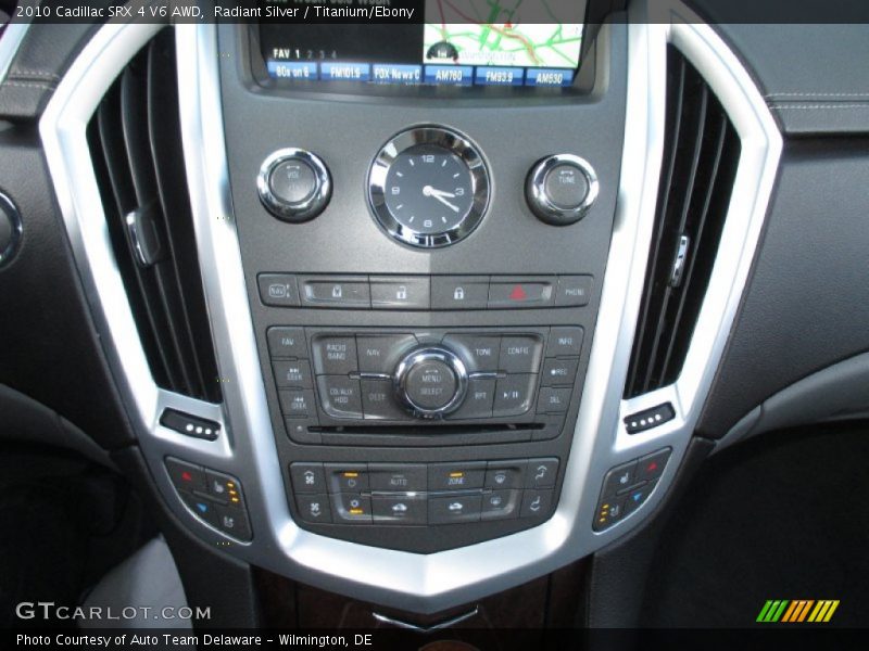 Radiant Silver / Titanium/Ebony 2010 Cadillac SRX 4 V6 AWD