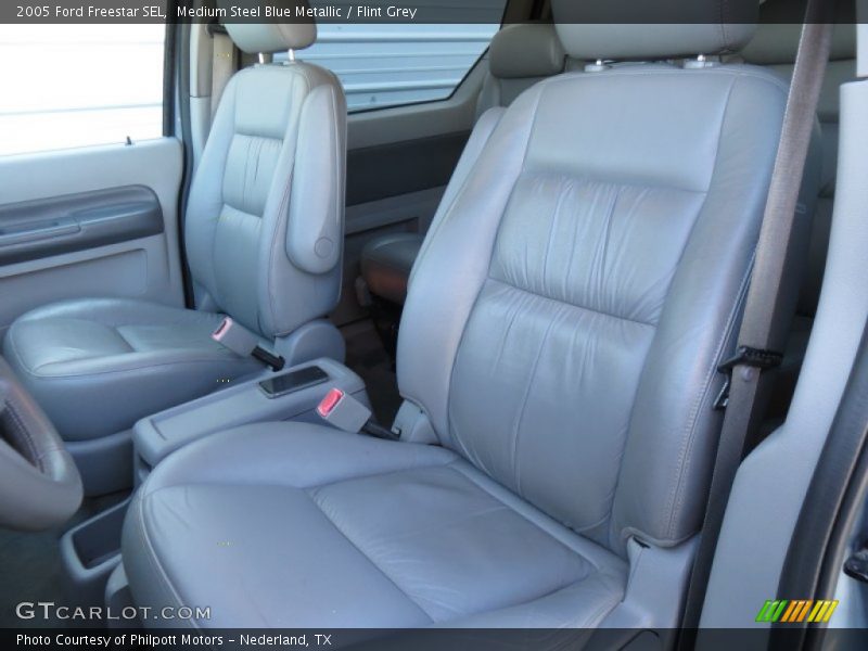 Medium Steel Blue Metallic / Flint Grey 2005 Ford Freestar SEL