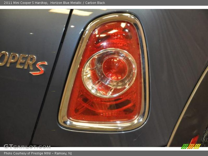 Horizon Blue Metallic / Carbon Black 2011 Mini Cooper S Hardtop