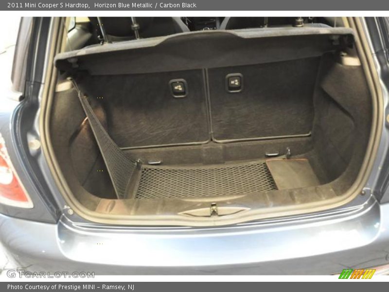 Horizon Blue Metallic / Carbon Black 2011 Mini Cooper S Hardtop