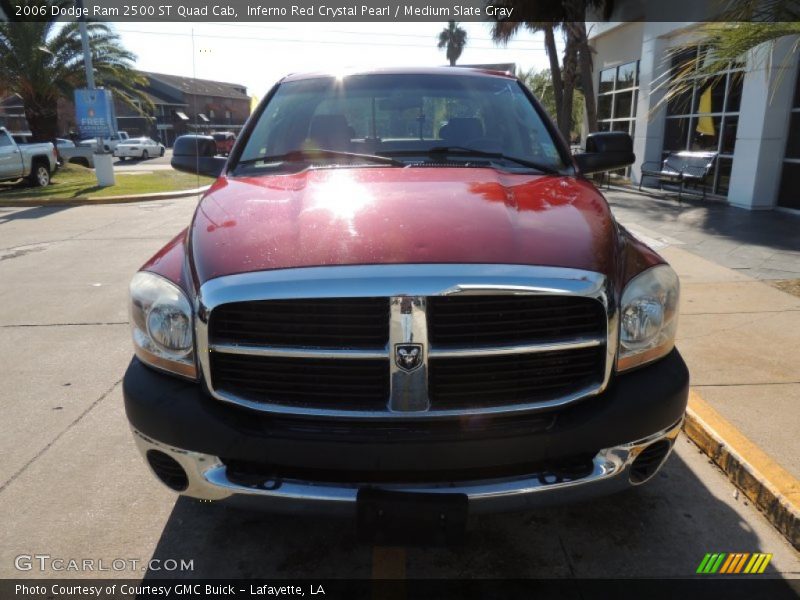 Inferno Red Crystal Pearl / Medium Slate Gray 2006 Dodge Ram 2500 ST Quad Cab