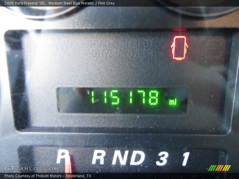 Medium Steel Blue Metallic / Flint Grey 2005 Ford Freestar SEL