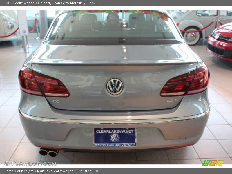 Iron Gray Metallic / Black 2013 Volkswagen CC Sport